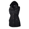 BBX Lephsnt Women's Anorak Utility Jacket Vest Multi-Pockets Outdoors Vest