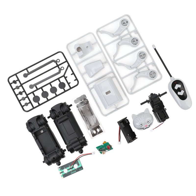 Electric Robot Toy with Remote Control DIY Assembling Smart Funny
