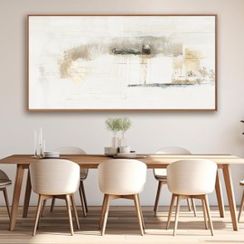 Abstract Wall Art Decor Modern Wall Canvas Decorations Framed Maximalist Home Decor Wall Art Prints Multicolor Minimalist Graffiti Large Artwork for Living Room Wall Bedroom Kitchen Office Decor 30"×60"