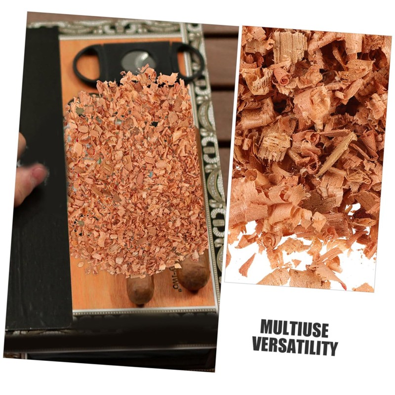 NOLITOY Cedar Shavings 50g Bag Natural Wood Shavings for Box