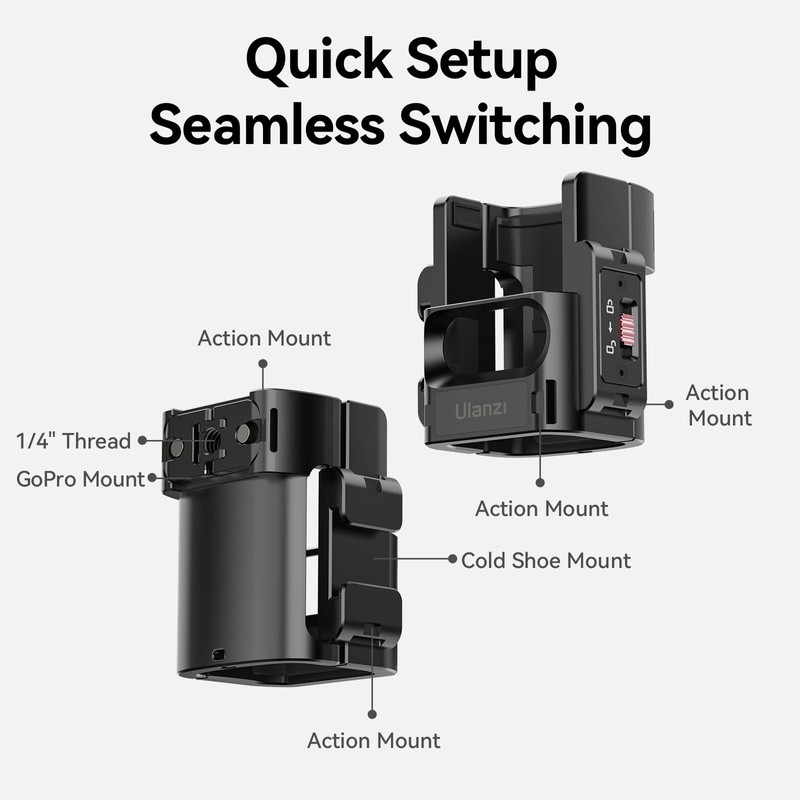 ULANZI PK-06 Extension Adapter Accessory for DJI Osmo Pocket 3,