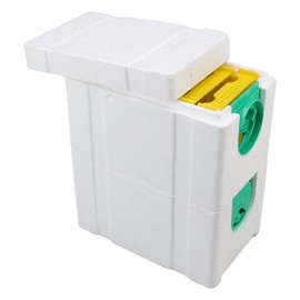 Caja de Cría de Abejas Reina, Caja de Polinización de Abejas de Doble Capa, Marco de Espuma, Herramienta de Apicultura de Colmena, Equipo de Apicultura