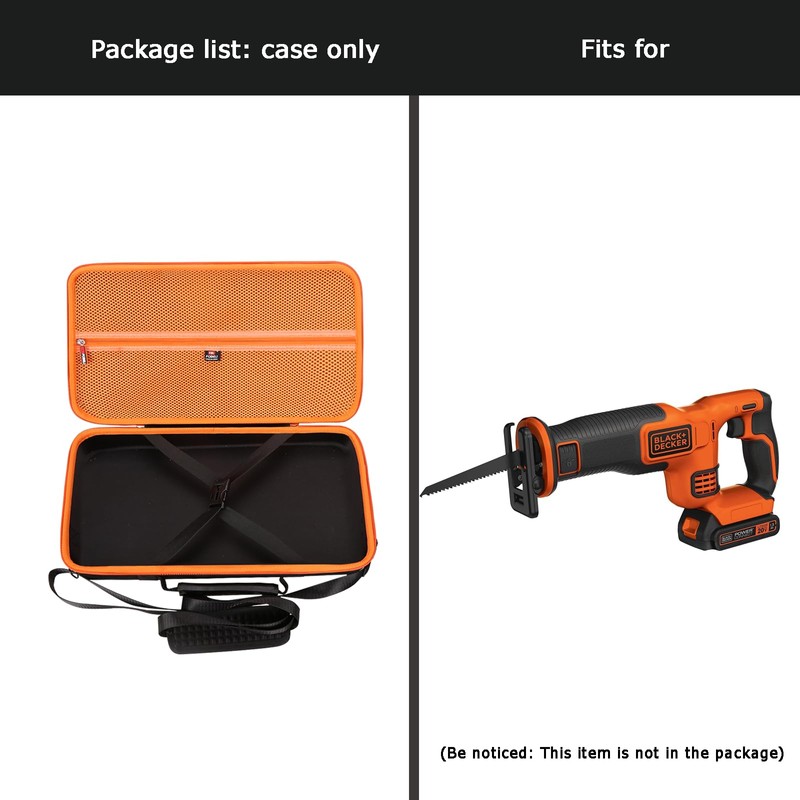 FBLFOBELI Hard Case for BLACK+DECKER 20V MAX Cordless Reciprocating Saw