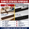 2 Metres Dark Brown Cotton Webbing, Heavy Duty 25mm Wide