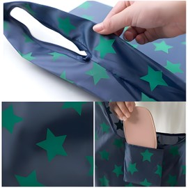 6 Pack Reusable Shopping Grocery Bags with Pouch Foldable, Foldable Shopping Bag Portable Reusable Grocery Bags Handy Travel Bags for Household Outdoors, Multicolor