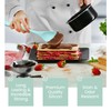 NEXTOP Silicone Spoon Spatula Set of 4 - Heat Resistant