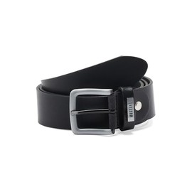 MUSTANG Men's Leather Belt, black