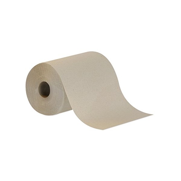 Georgia Pacific 26008 Envision Hardwound Paper Towels, 7.8" x 350' Roll, Brown, Poly-Bag Protected (1 Individual Roll of 350')