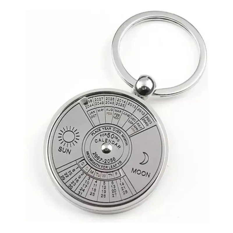 Llavero Calendario 50 Años Nuevo Regalo Novedad
