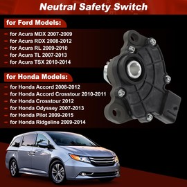 SWITCHRISE Neutral Safety Switch Range Sensor for Acura MDX 07-09 RDX 08-12 RL 09-10 TL 07-13 TSX 10-14 for Honda Accord 08-12 Odyssey 07-13 Pilot 09-15 Ridgeline 09-14 28900-RYF-013
