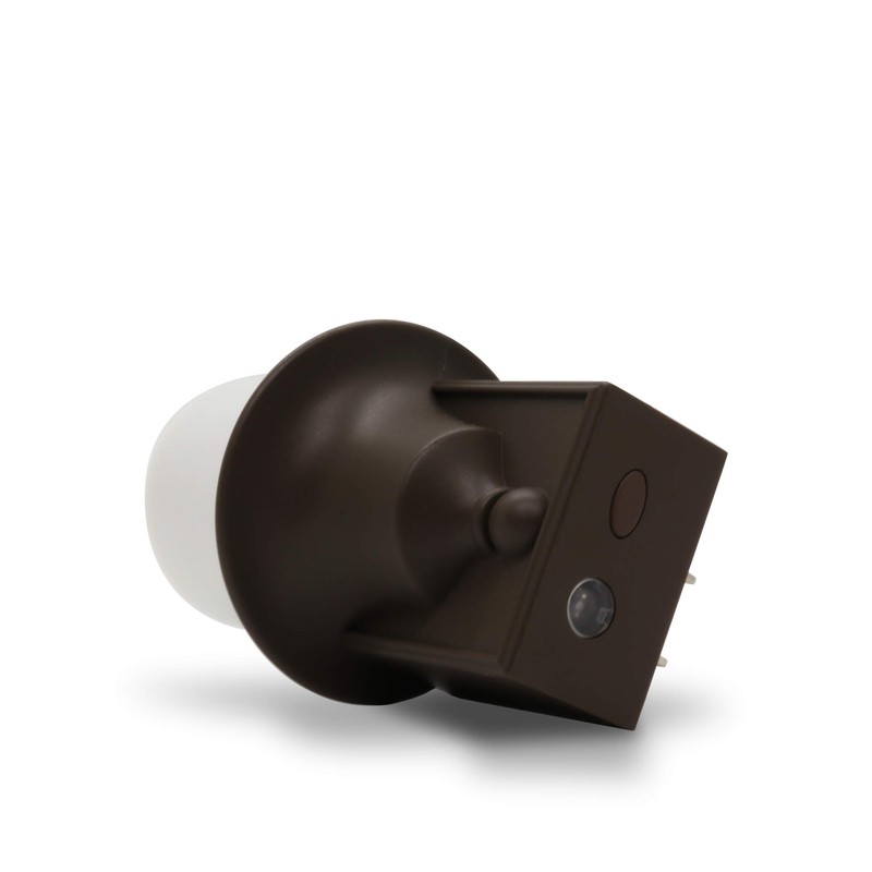 Luminara Flameless Nightlight Electric Plug-in Candle (White, 3.8 Inches Tall),