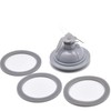 14291600 Blender Blade Cutter with 3 Rubber Seal Gasket Replacement