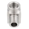 Yoebor Stainless Steel 304 Pipe Fitting Female Branch Tee, 1/4"