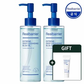 Real Barrier (현대Hmall)리얼베리어 익스트림 딥 클렌징 블루 오일 200ml 1+1 (Hyundai Hmall) Real Barrier Extreme Deep Cleansing Blue Oil 200ml 1+1