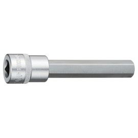 TONE Long Hexagon Socket 3H-12L Insertion Angle 0.3 inch (9.5 mm) (3/8 mm), Double Side Width 0.5 inch (12 mm)