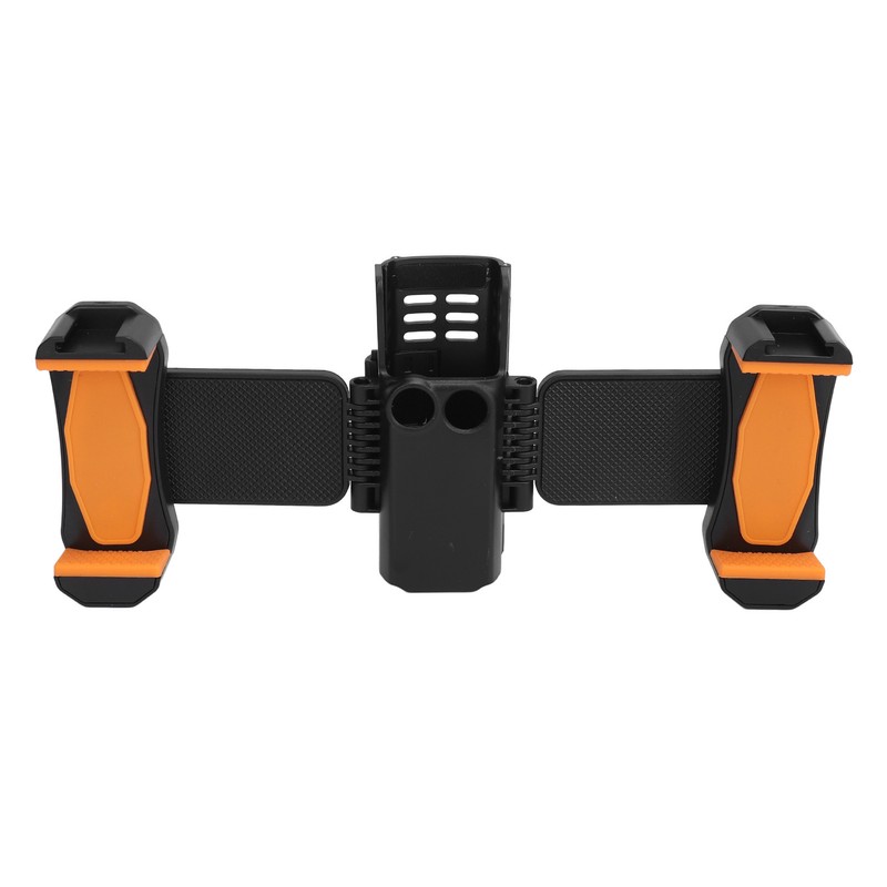 Dual Phone Extension Holder Cold Shoe Adapter Mount Mobile Phone