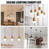 Luomorgo 5 Inch Light Canopy Kit for Ceiling Light, Pendant