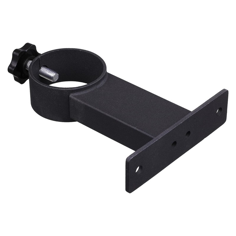 VANROUG Patio Umbrella Mounts, 3-Pack Black Steel Railing Mounts with