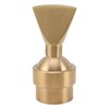 Fan Shaped Fountain Nozzle Copper Adjustable Uniform Water Spray Fan