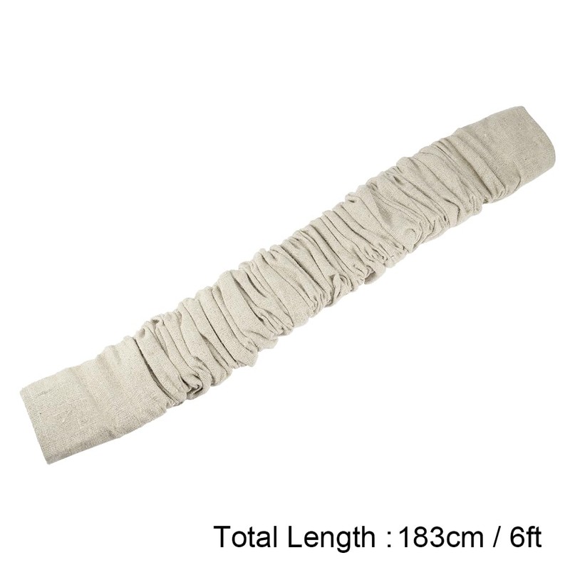 sourcing map Fabric Candlestick Cable Cover Lighting Wires 6 Feet