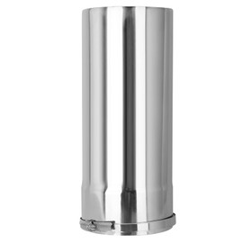 3"x5" Direct Vent Extension, 12" Stainless Steel Pipe for Tankless Water Heaters, 304 Stainless Steel