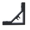 10Sets Black Strong Support Corner Brackets,Heavy Duty Corner Brackets for