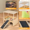 Guinea Pig Hideout Castle 2 Tierd Sturdy Wooden Hamster Castle