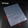 PeakRider 10 Pack Clear Engine Bag Covers – 39" x