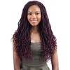 FreeTress Goddess Loc 18" Synthetic Crochet Braiding Hair (4,Pack of