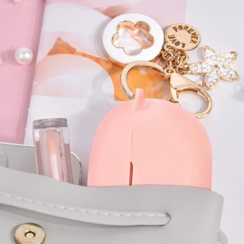 VISOOM Compatible with Beats Studio Buds 2021 Case, Silicone Soft Carrying Cases Protective Wireless Charging Cover Skin with Beats Studio Earbuds Accessories Keychain for Women&Girls