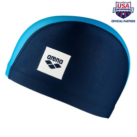 arena Unix II Junior Unisex Fabric Swimming Cap, Swimming Cap for Boys and Girls, Swimming Cap Stretch Fabric, Quick-drying, Soft and Resistant Swimming Cap