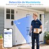 BUXFMHT Timbre con Video Inalambrico, Video Timbre Inteligente con Audio