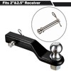 TOPSHINE Stainless Steel Trailer Hitch Pin and Clip, 5/8 Inch