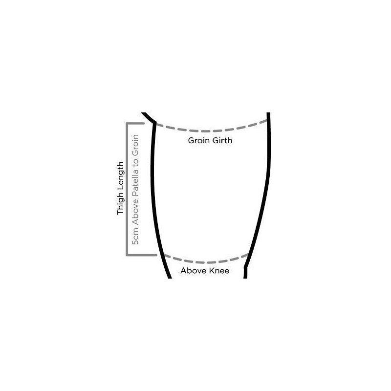 ReadyWrap Thigh Wrap, Average XXL, Beige