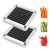 WICHEMI Replacement Blades 3/8" - Commercial Vegetable Chopper & Dicer,