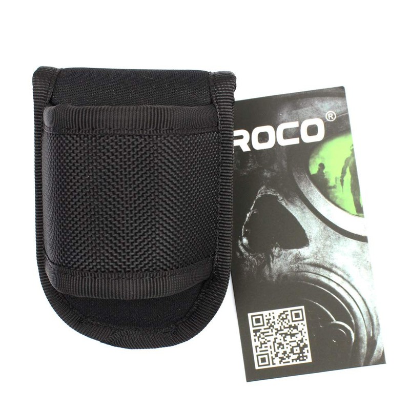 ROCOTACTICAL Open Top Compact Light Holder, 1680 Denier Ballistic Nylon,