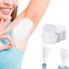 40 Pcs Armpit Sweat Pads,10 Pcs Hat Liners and 10
