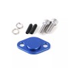 atvutvparts Blue Oil Injection Block Off Plate for Yamaha 650