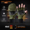 The Heat Company Heat 2 Softshell Fingerless Touchscreen Glove and