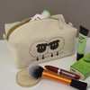 'Pair of Sheep' Canvas Wash Bag/Makeup Case (CS00006954)