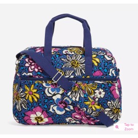Vera Bradley NWT Vera Bradley Factory Style Medium Traveler Bag - African Violet