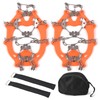 201 Stainless Steel 24 Teeth Ice Claw Snow Anti-slip Shoe