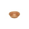 Genware PWB-7R PolyWicker Round Basket, 7 inches Diameter, 2 inches