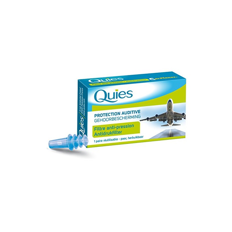 Quies EarPlanes Adult - Pack of 2 Pairs