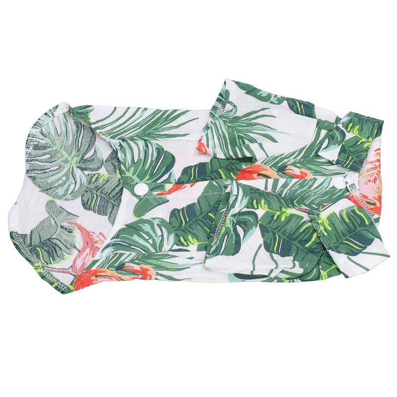 Pet Hawaiian Shirt Hawaiian Style Dog Summer T Shirt Suitable