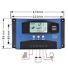 YCX-003 30-100A MPPT Solar Panel Regulator Charge Controller 12V/24V Auto