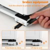 LUCKUP Heavy Duty Appliance Rollers W/Crowbar, Extendable Washing Machine Stand