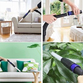 Flexible Extension Crevice Tool Compatible with Dyson V11 V10 V8 V7 Vacuum Cleaner with Quick Release Attachment Universal Tool Adapter Converter