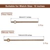 sourcing map 5 Set Wooden Clock Hands Only,Walnut Wood Clock