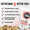 Sweet Chaos Black and White Drizzled Popcorn | Naturally Flavored